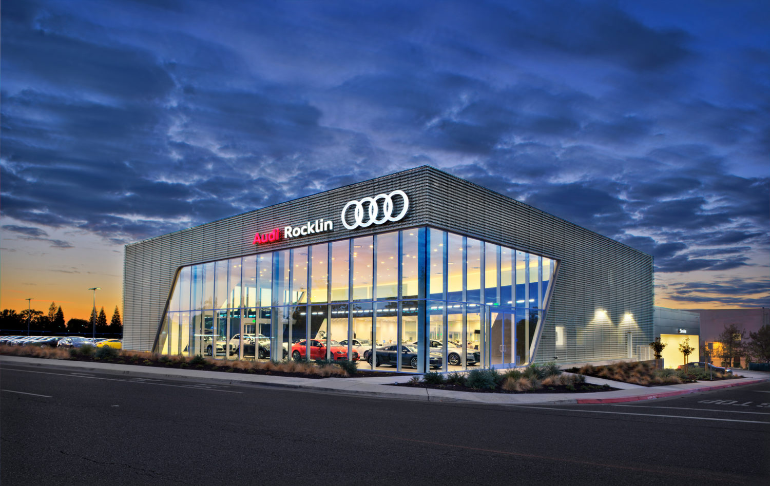 Video of Audi dealership Rocklin, CA Tilton Pacific Construction
